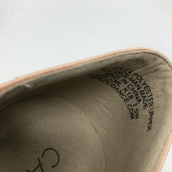 Capezio Social Dance Rosa Heels Size 7.5 - Picture 3 of 7